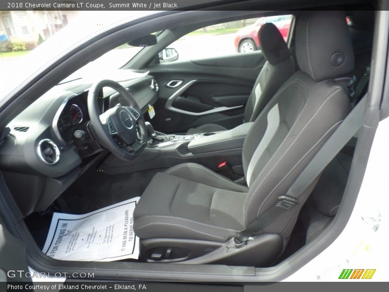 Summit White / Jet Black 2018 Chevrolet Camaro LT Coupe