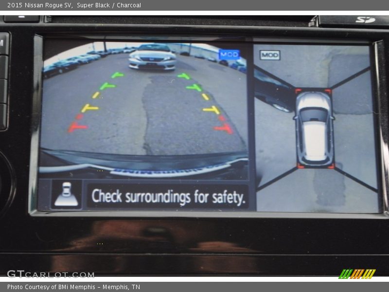 Super Black / Charcoal 2015 Nissan Rogue SV