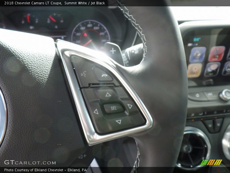 Summit White / Jet Black 2018 Chevrolet Camaro LT Coupe
