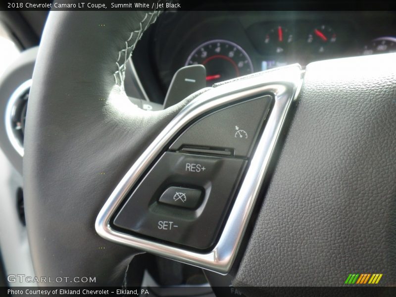 Summit White / Jet Black 2018 Chevrolet Camaro LT Coupe