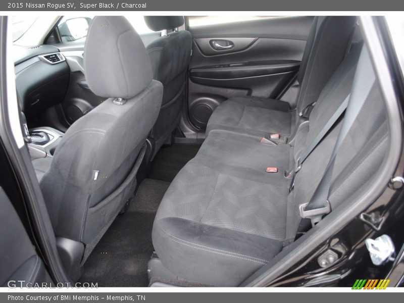 Super Black / Charcoal 2015 Nissan Rogue SV