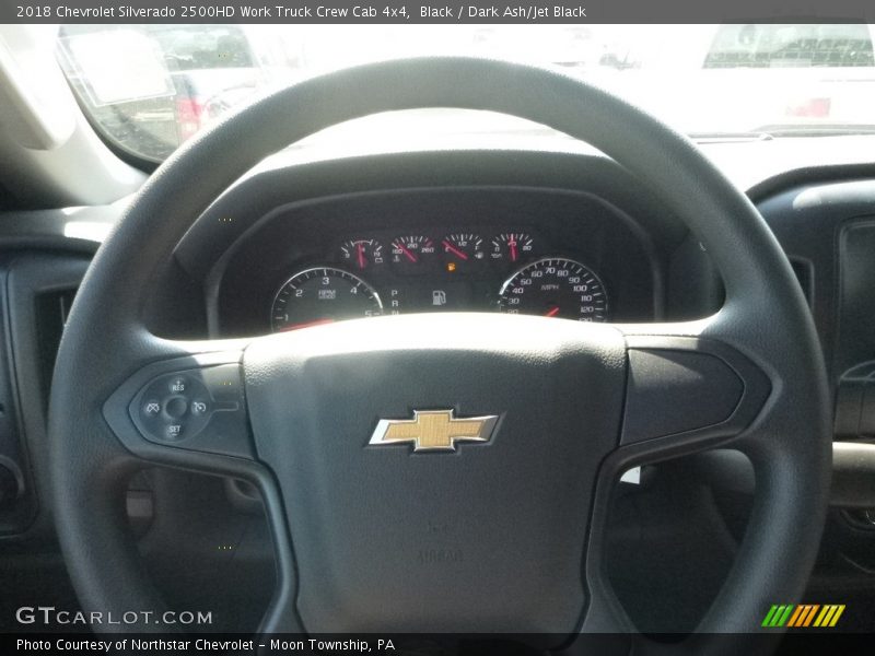 Black / Dark Ash/Jet Black 2018 Chevrolet Silverado 2500HD Work Truck Crew Cab 4x4