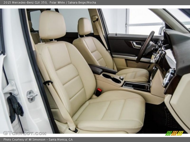 Polar White / Sahara Beige/Mocha 2015 Mercedes-Benz GLK 350