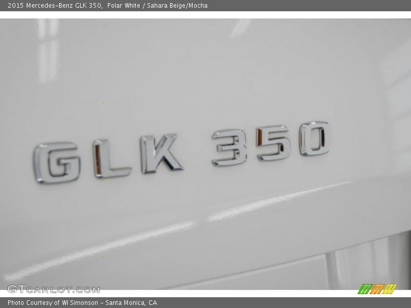 Polar White / Sahara Beige/Mocha 2015 Mercedes-Benz GLK 350