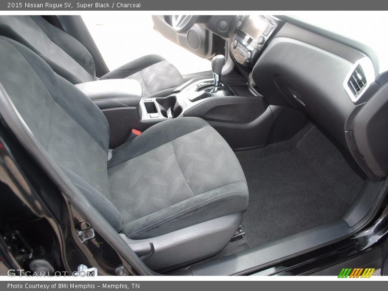 Super Black / Charcoal 2015 Nissan Rogue SV