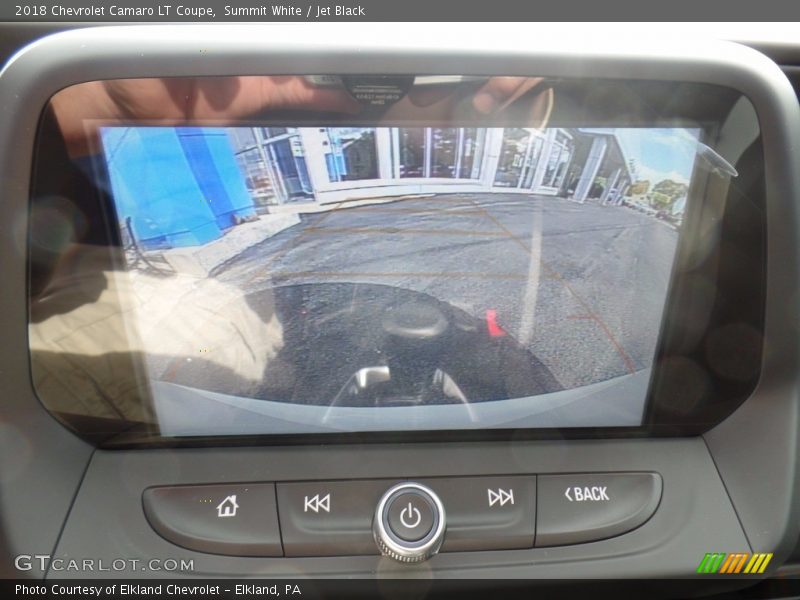 Summit White / Jet Black 2018 Chevrolet Camaro LT Coupe