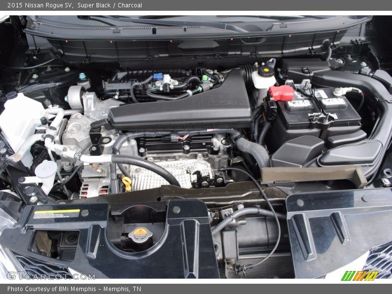 Super Black / Charcoal 2015 Nissan Rogue SV
