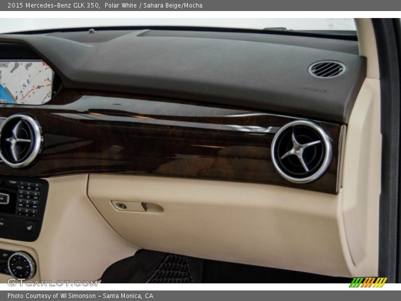 Polar White / Sahara Beige/Mocha 2015 Mercedes-Benz GLK 350