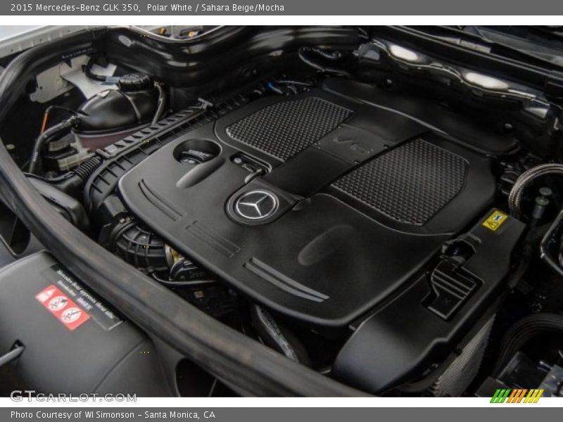Polar White / Sahara Beige/Mocha 2015 Mercedes-Benz GLK 350