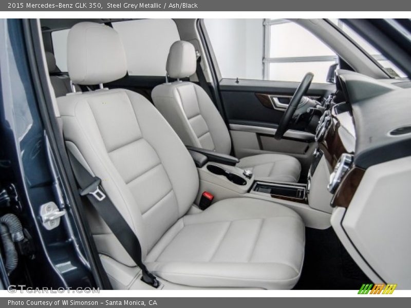 Steel Grey Metallic / Ash/Black 2015 Mercedes-Benz GLK 350