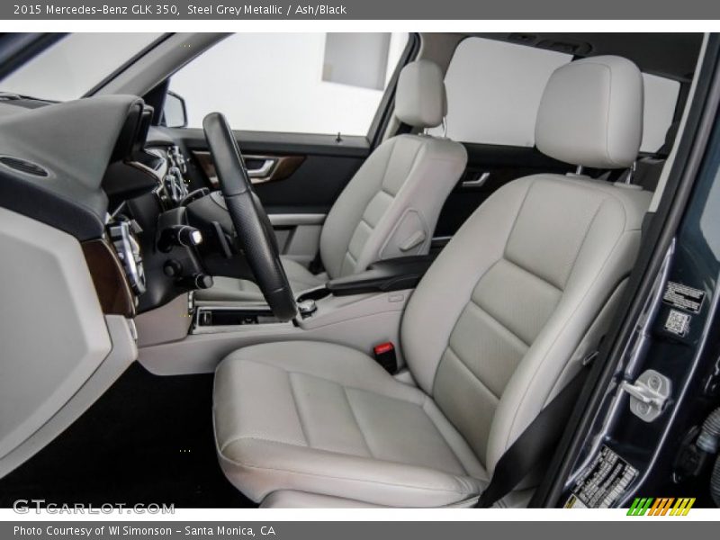 Steel Grey Metallic / Ash/Black 2015 Mercedes-Benz GLK 350