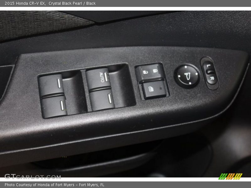 Crystal Black Pearl / Black 2015 Honda CR-V EX