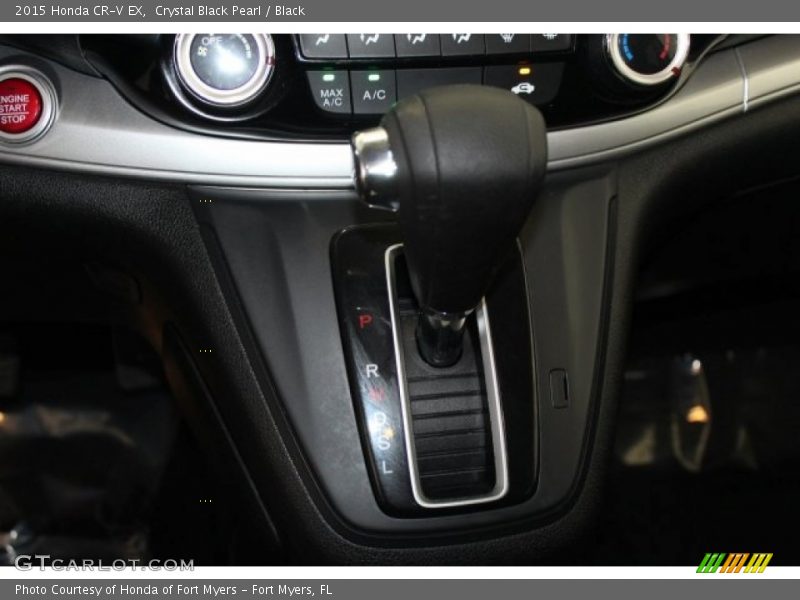 Crystal Black Pearl / Black 2015 Honda CR-V EX