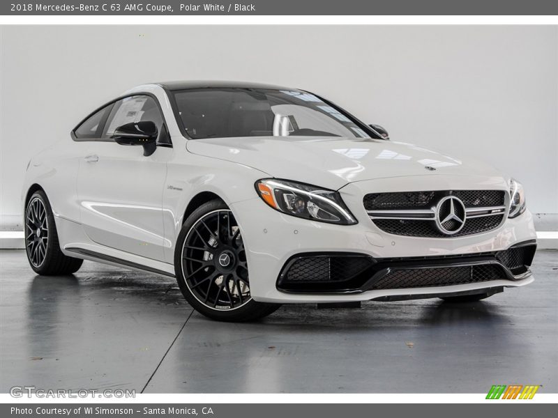 Front 3/4 View of 2018 C 63 AMG Coupe
