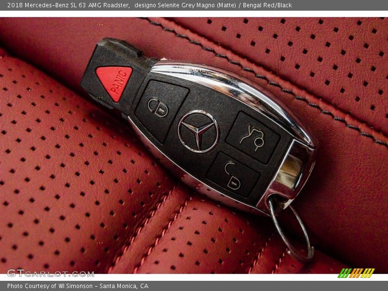 Keys of 2018 SL 63 AMG Roadster