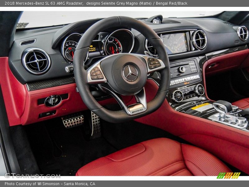 Front Seat of 2018 SL 63 AMG Roadster