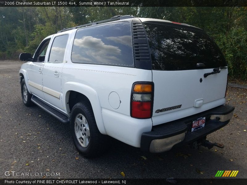 Summit White / Tan/Neutral 2006 Chevrolet Suburban LT 1500 4x4