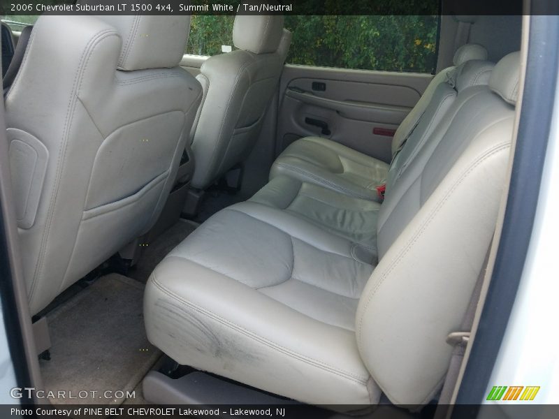 Summit White / Tan/Neutral 2006 Chevrolet Suburban LT 1500 4x4