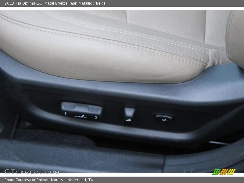 Metal Bronze Pearl Metallic / Beige 2013 Kia Optima EX