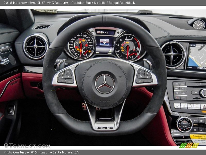  2018 SL 63 AMG Roadster Steering Wheel
