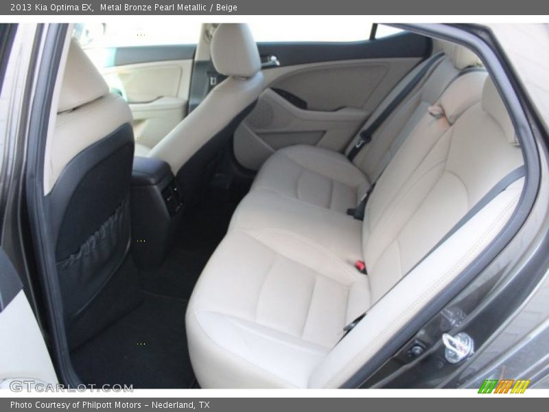 Metal Bronze Pearl Metallic / Beige 2013 Kia Optima EX
