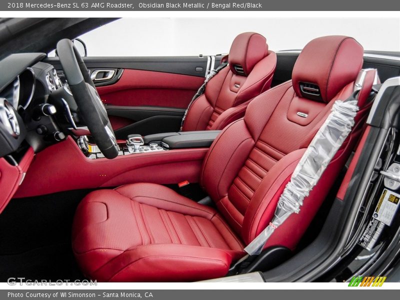 Front Seat of 2018 SL 63 AMG Roadster