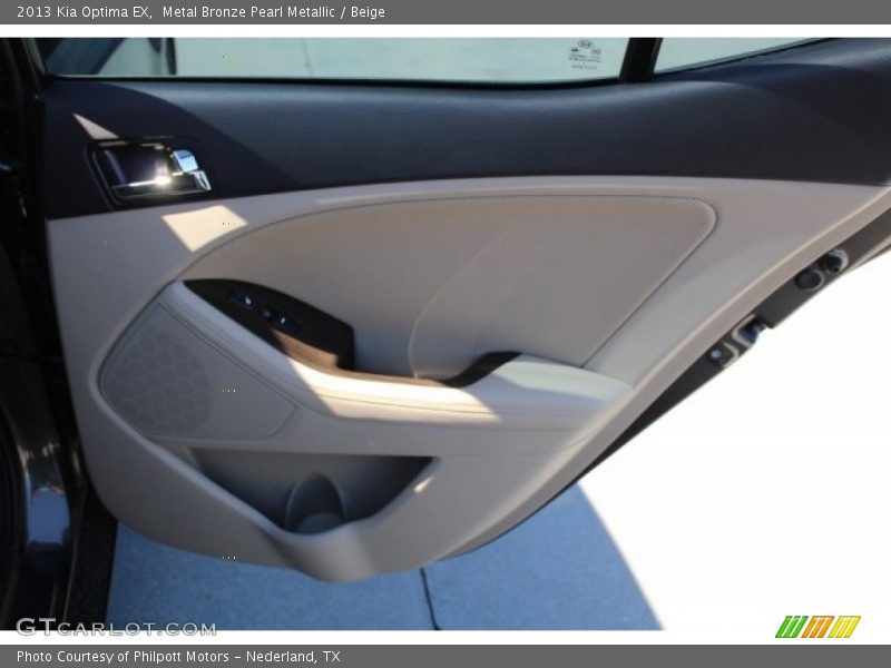 Metal Bronze Pearl Metallic / Beige 2013 Kia Optima EX