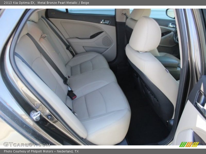 Metal Bronze Pearl Metallic / Beige 2013 Kia Optima EX
