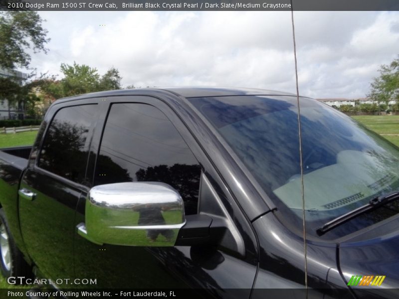 Brilliant Black Crystal Pearl / Dark Slate/Medium Graystone 2010 Dodge Ram 1500 ST Crew Cab