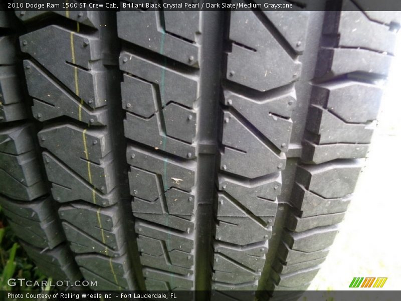 Brilliant Black Crystal Pearl / Dark Slate/Medium Graystone 2010 Dodge Ram 1500 ST Crew Cab
