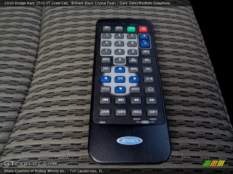 Brilliant Black Crystal Pearl / Dark Slate/Medium Graystone 2010 Dodge Ram 1500 ST Crew Cab