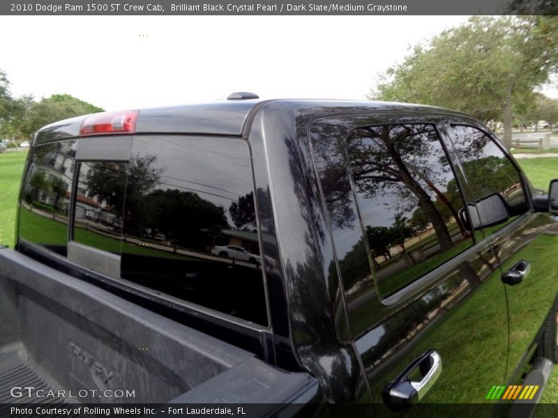 Brilliant Black Crystal Pearl / Dark Slate/Medium Graystone 2010 Dodge Ram 1500 ST Crew Cab