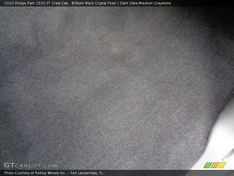 Brilliant Black Crystal Pearl / Dark Slate/Medium Graystone 2010 Dodge Ram 1500 ST Crew Cab