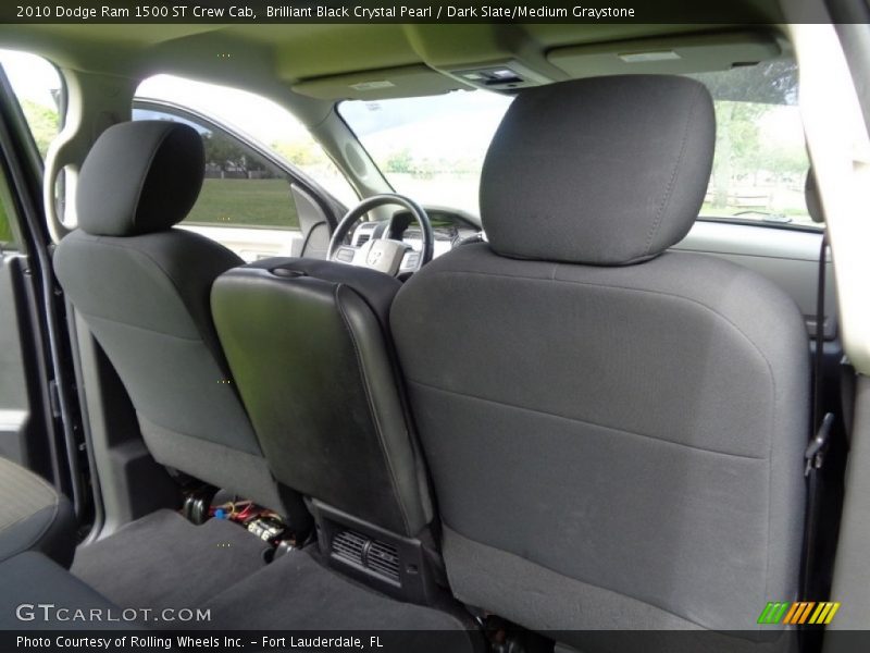 Brilliant Black Crystal Pearl / Dark Slate/Medium Graystone 2010 Dodge Ram 1500 ST Crew Cab