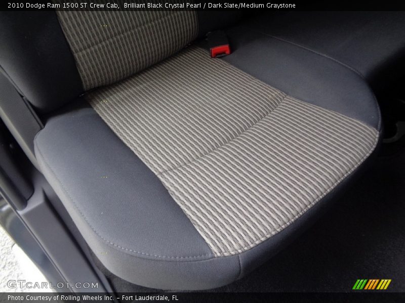 Brilliant Black Crystal Pearl / Dark Slate/Medium Graystone 2010 Dodge Ram 1500 ST Crew Cab