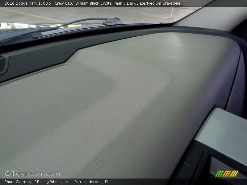 Brilliant Black Crystal Pearl / Dark Slate/Medium Graystone 2010 Dodge Ram 1500 ST Crew Cab