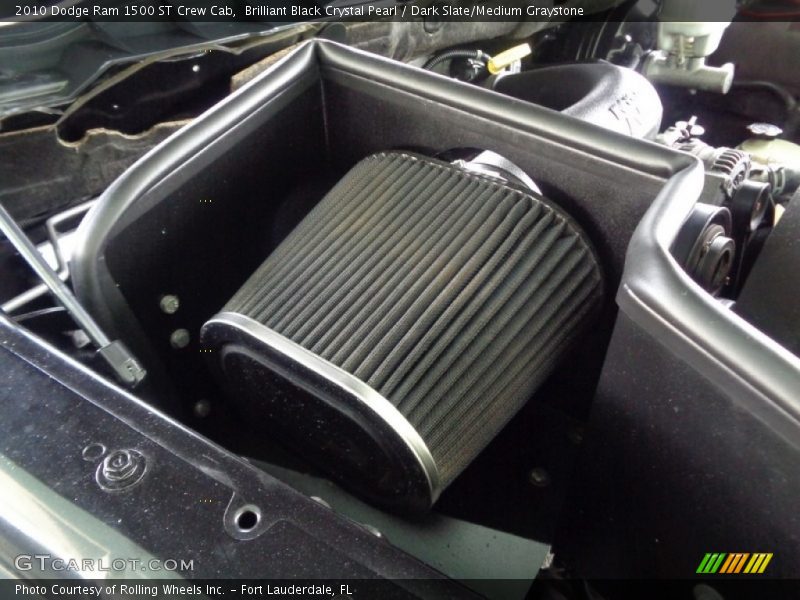 Brilliant Black Crystal Pearl / Dark Slate/Medium Graystone 2010 Dodge Ram 1500 ST Crew Cab