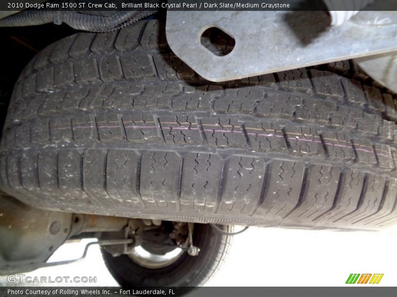 Brilliant Black Crystal Pearl / Dark Slate/Medium Graystone 2010 Dodge Ram 1500 ST Crew Cab