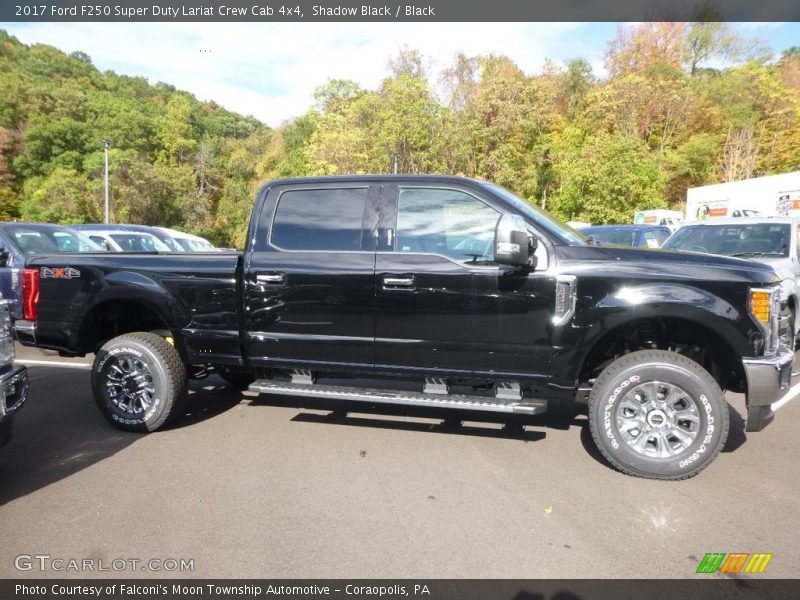 Shadow Black / Black 2017 Ford F250 Super Duty Lariat Crew Cab 4x4