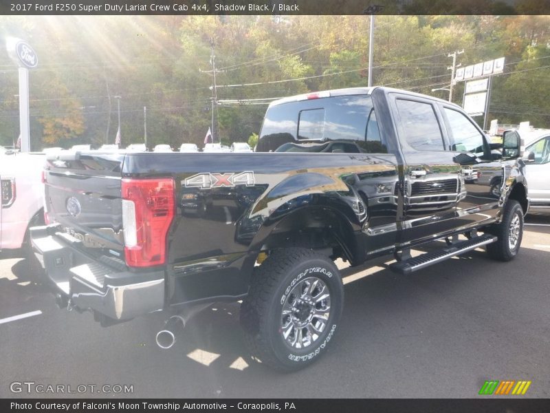 Shadow Black / Black 2017 Ford F250 Super Duty Lariat Crew Cab 4x4