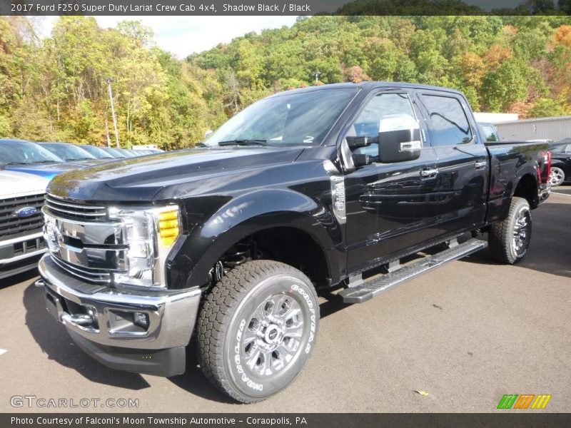 Shadow Black / Black 2017 Ford F250 Super Duty Lariat Crew Cab 4x4
