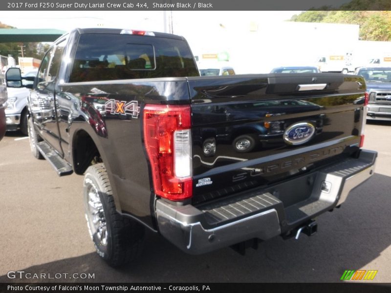 Shadow Black / Black 2017 Ford F250 Super Duty Lariat Crew Cab 4x4