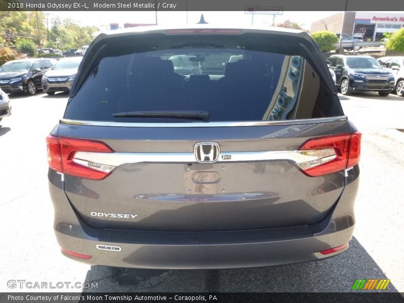 Modern Steel Metallic / Gray 2018 Honda Odyssey EX-L