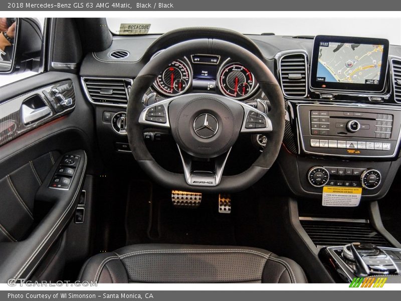 Dashboard of 2018 GLS 63 AMG 4Matic