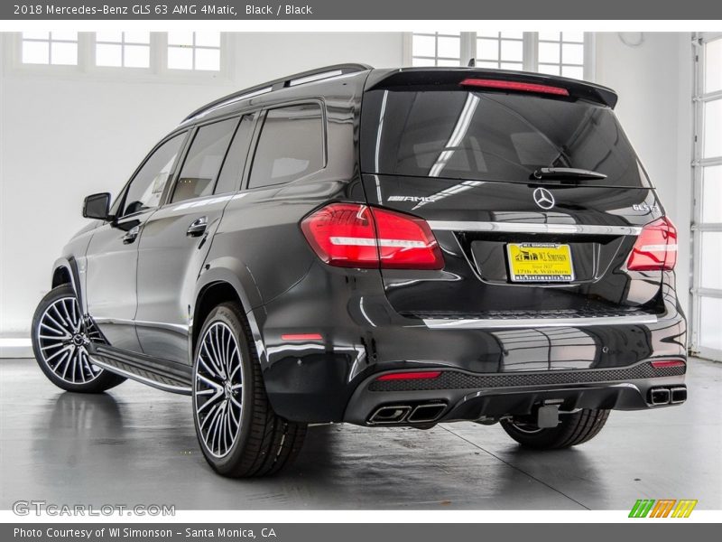 Black / Black 2018 Mercedes-Benz GLS 63 AMG 4Matic