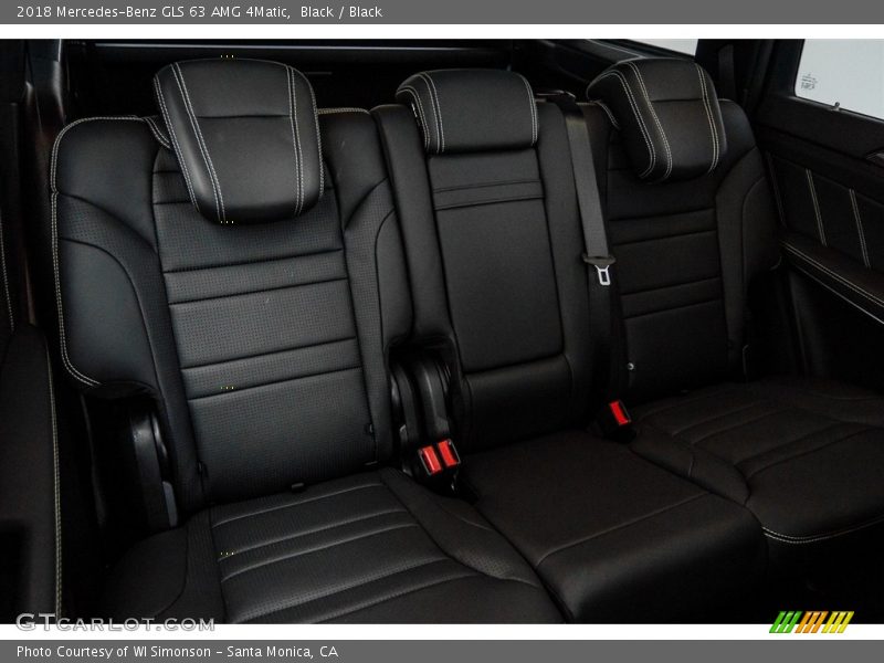 Rear Seat of 2018 GLS 63 AMG 4Matic