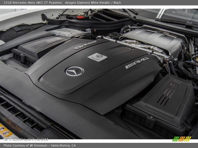  2018 AMG GT Roadster Engine - 4.0 Liter AMG Twin-Turbocharged DOHC 32-Valve VVT V8