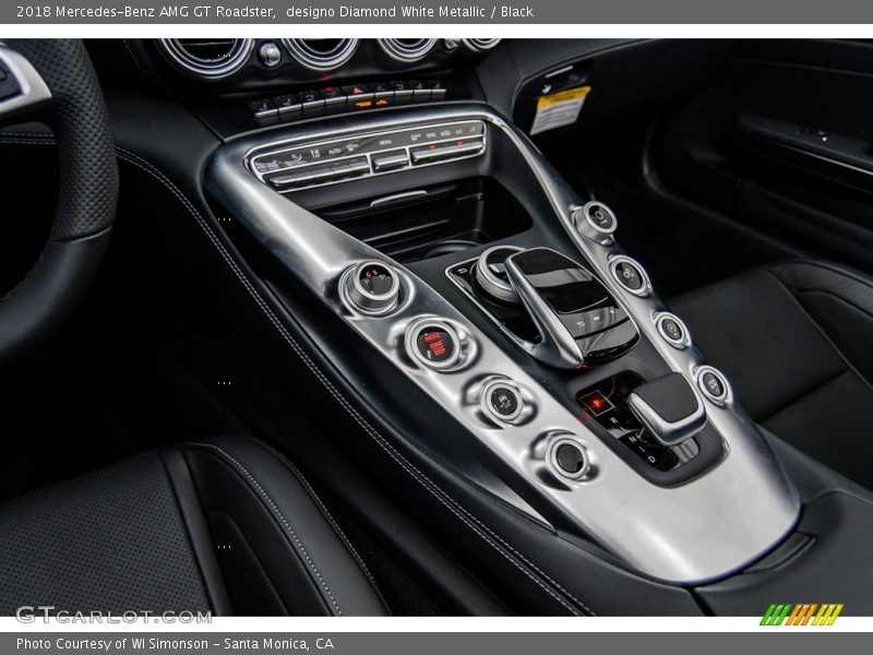 Controls of 2018 AMG GT Roadster