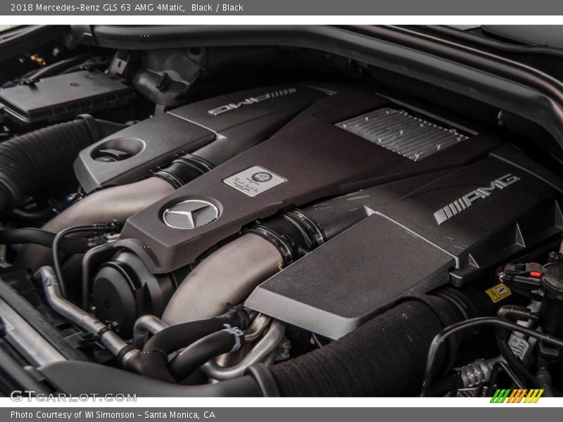  2018 GLS 63 AMG 4Matic Engine - 5.5 Liter AMG biturbo DOHC 32-Valve VVT V8