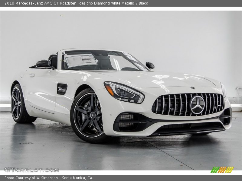 Front 3/4 View of 2018 AMG GT Roadster